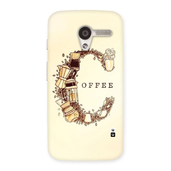 Vintage Coffee Back Case for Moto X