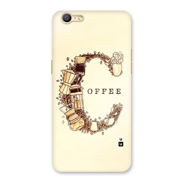 Vintage Coffee Back Case for Oppo A39