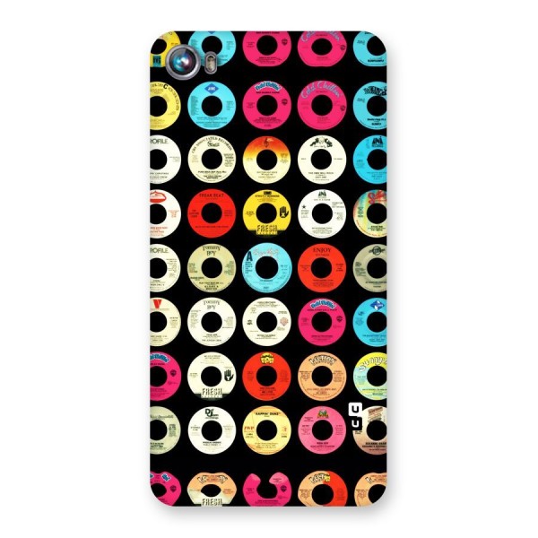 Vintage Collection CDs Back Case for Micromax Canvas Fire 4 A107