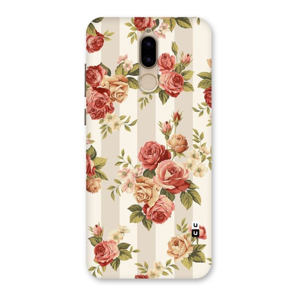 Vintage Color Flowers Back Case for Honor 9i