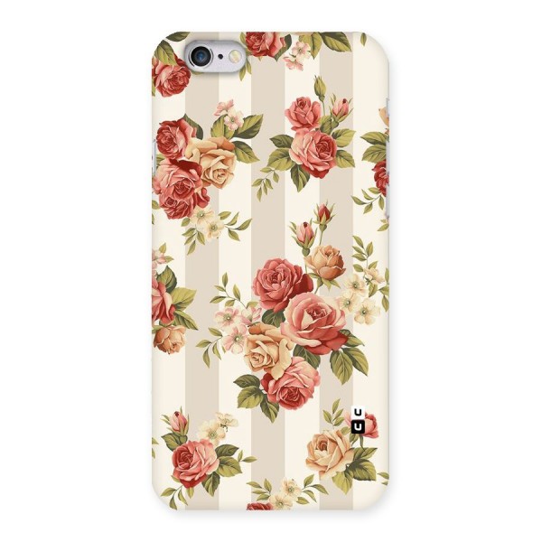 Vintage Color Flowers Back Case for iPhone 6 6S