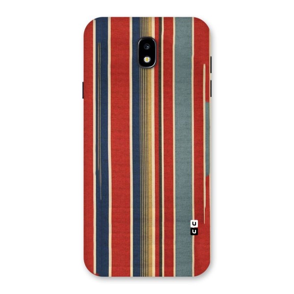 Vintage Disort Stripes Back Case for Galaxy J7 Pro