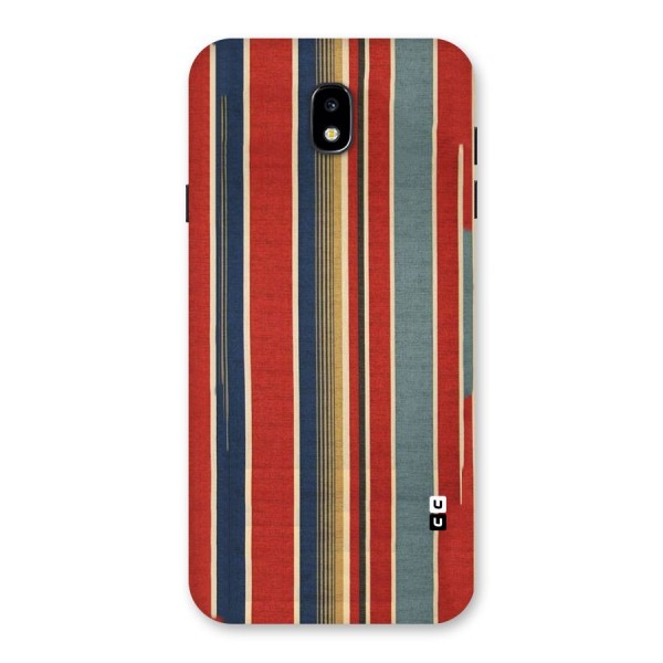 Vintage Disort Stripes Back Case for Galaxy J7 Pro