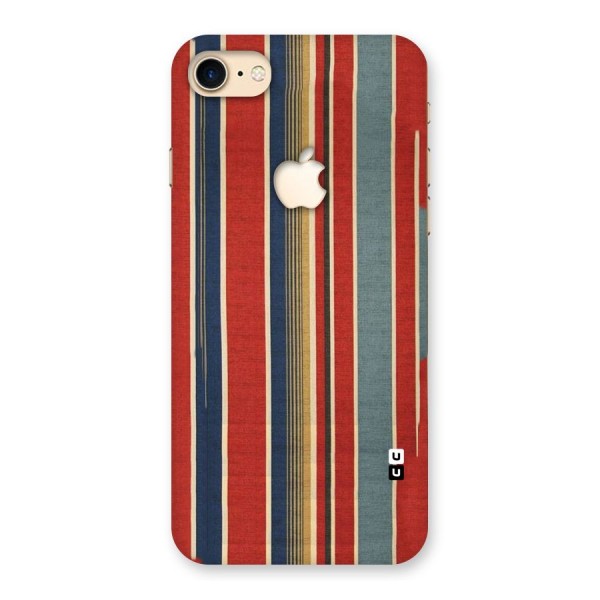Vintage Disort Stripes Back Case for iPhone 7 Apple Cut
