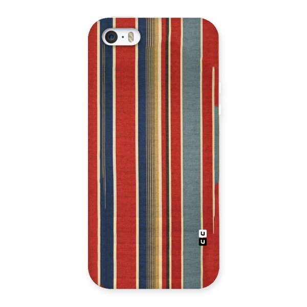 Vintage Disort Stripes Back Case for iPhone SE