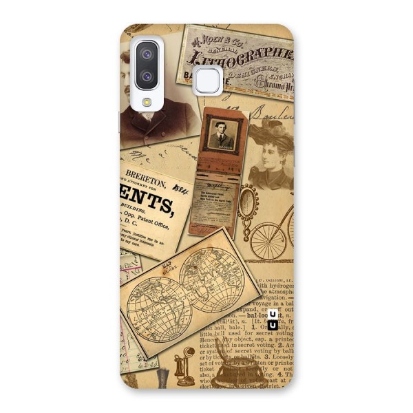 Vintage Memories Back Case for Galaxy A8 Star