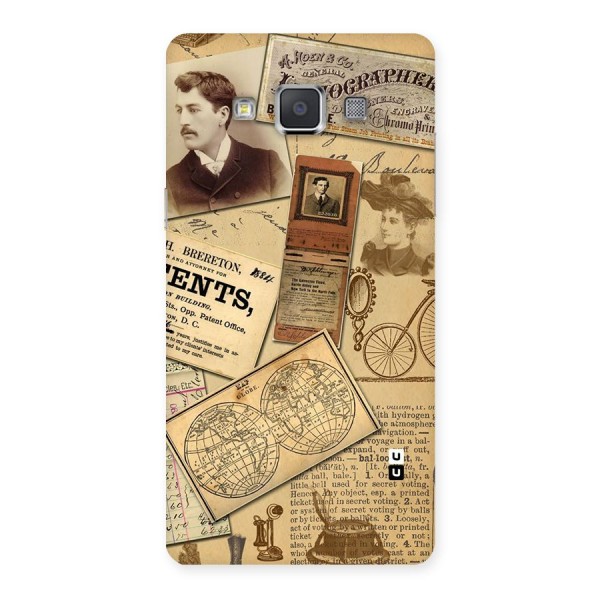 Vintage Memories Back Case for Galaxy Grand 3