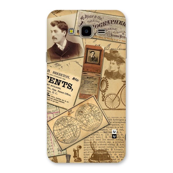 Vintage Memories Back Case for Galaxy J7 Nxt