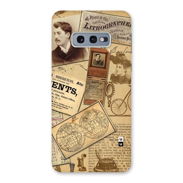 Vintage Memories Back Case for Galaxy S10e
