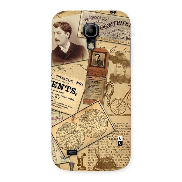 Vintage Memories Back Case for Galaxy S4 Mini