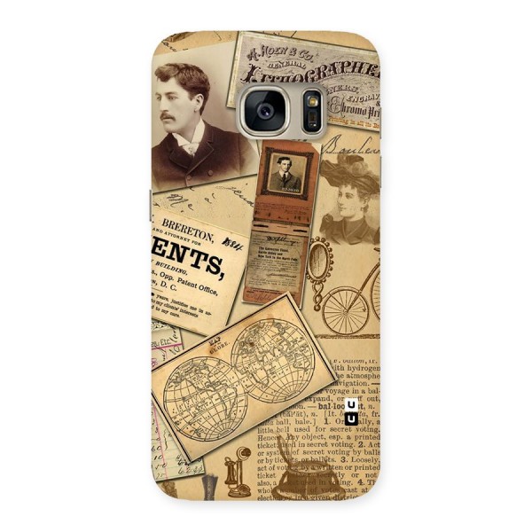 Vintage Memories Back Case for Galaxy S7