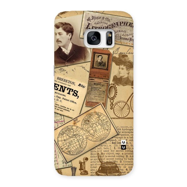 Vintage Memories Back Case for Galaxy S7 Edge