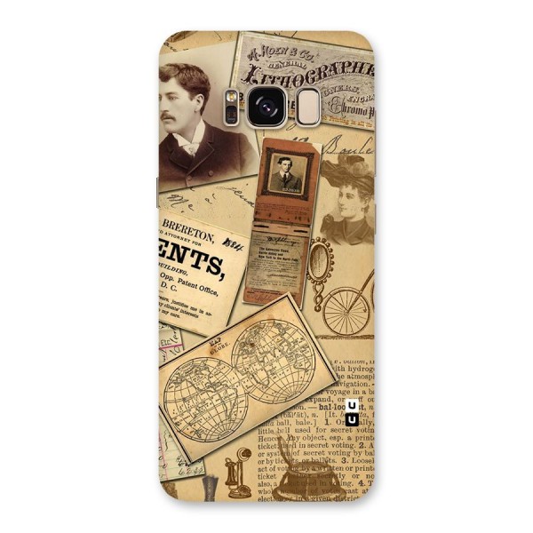 Vintage Memories Back Case for Galaxy S8