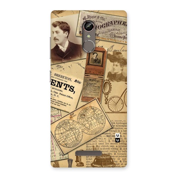 Vintage Memories Back Case for Gionee S6s