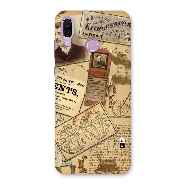 Vintage Memories Back Case for Honor Play