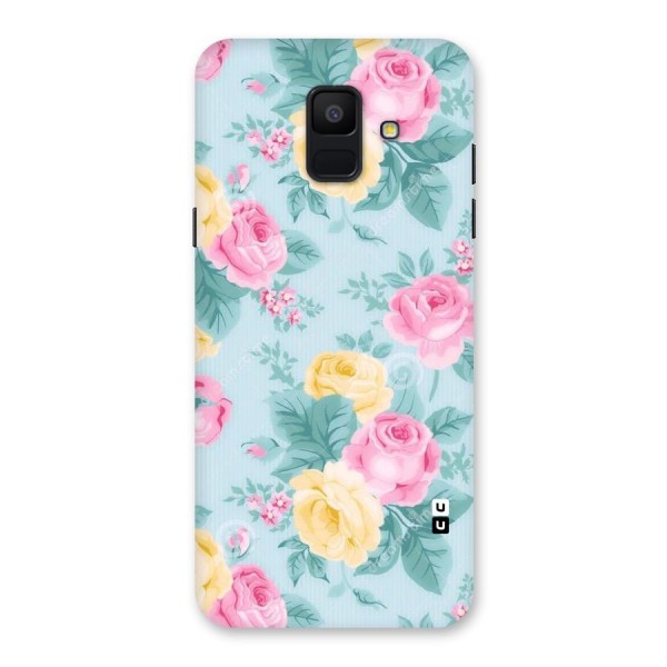 Vintage Pastels Back Case for Galaxy A6 (2018)