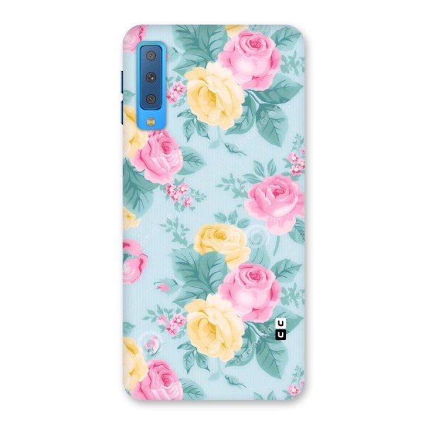 Vintage Pastels Back Case for Galaxy A7 (2018)