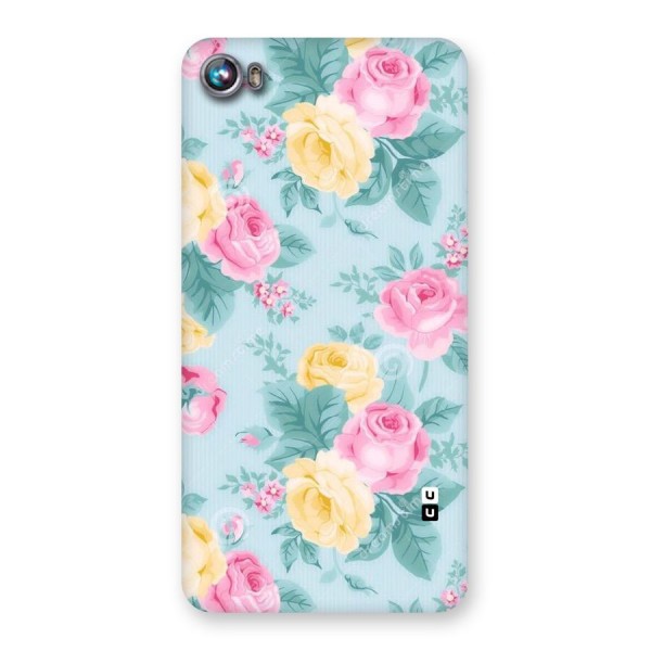 Vintage Pastels Back Case for Micromax Canvas Fire 4 A107