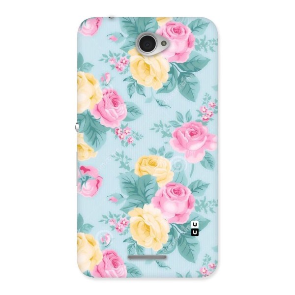 Vintage Pastels Back Case for Sony Xperia E4