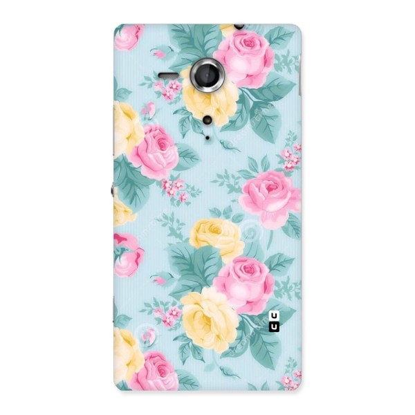 Vintage Pastels Back Case for Sony Xperia SP