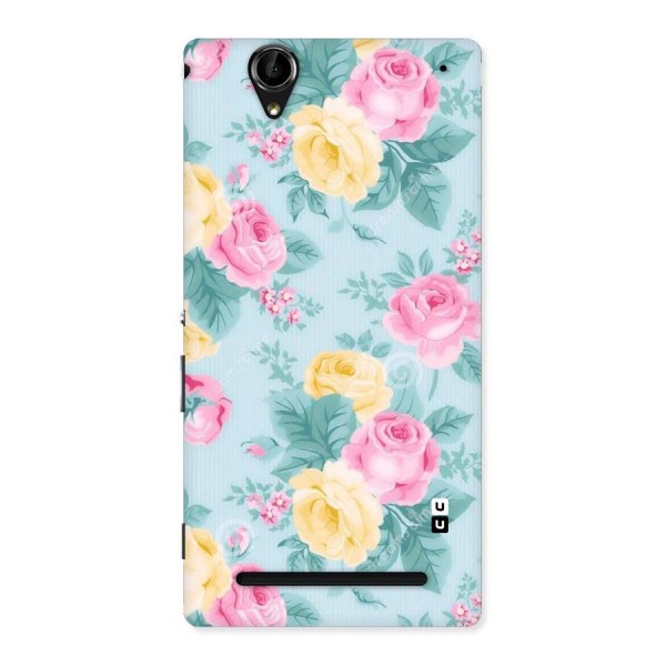 Vintage Pastels Back Case for Sony Xperia T2