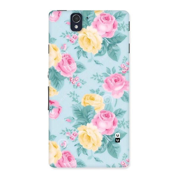 Vintage Pastels Back Case for Sony Xperia Z