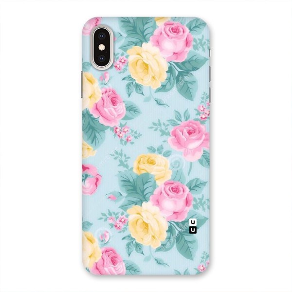 Vintage Pastels Back Case for iPhone XS Max