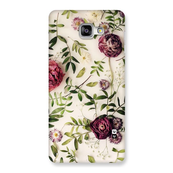Vintage Rust Floral Back Case for Galaxy A9