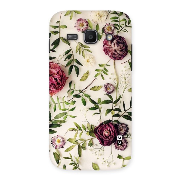 Vintage Rust Floral Back Case for Galaxy Ace 3