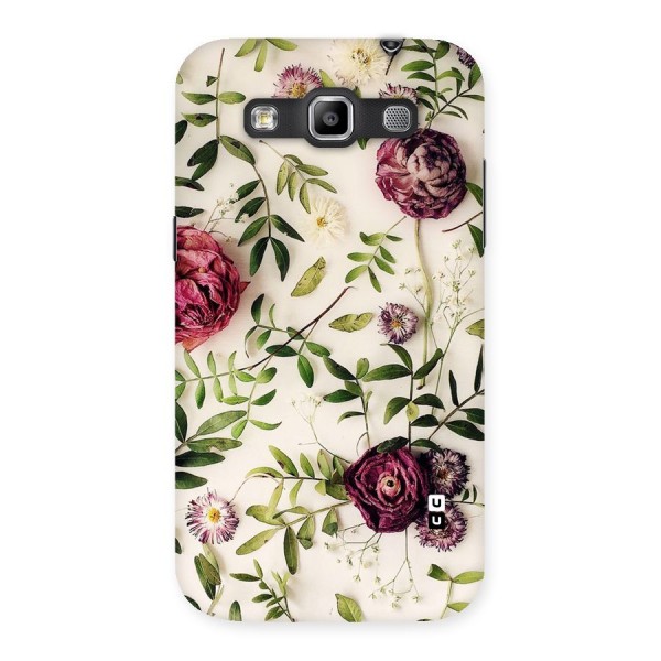 Vintage Rust Floral Back Case for Galaxy Grand Quattro