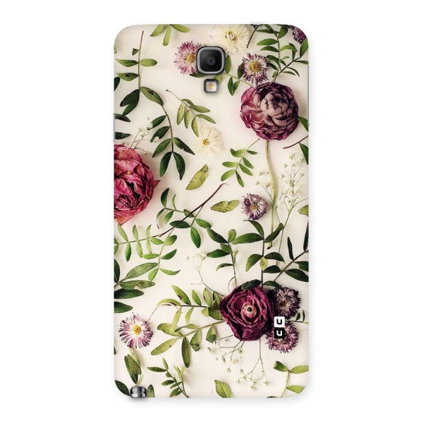 Vintage Rust Floral Back Case for Galaxy Note 3 Neo