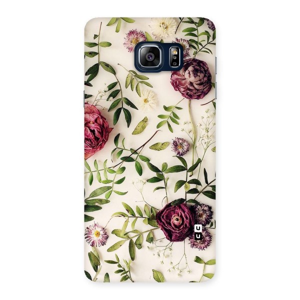 Vintage Rust Floral Back Case for Galaxy Note 5