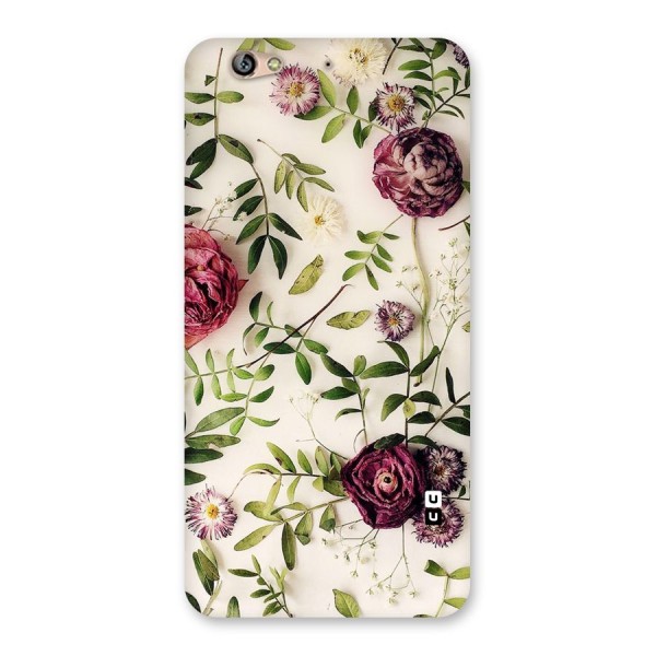 Vintage Rust Floral Back Case for Gionee S6