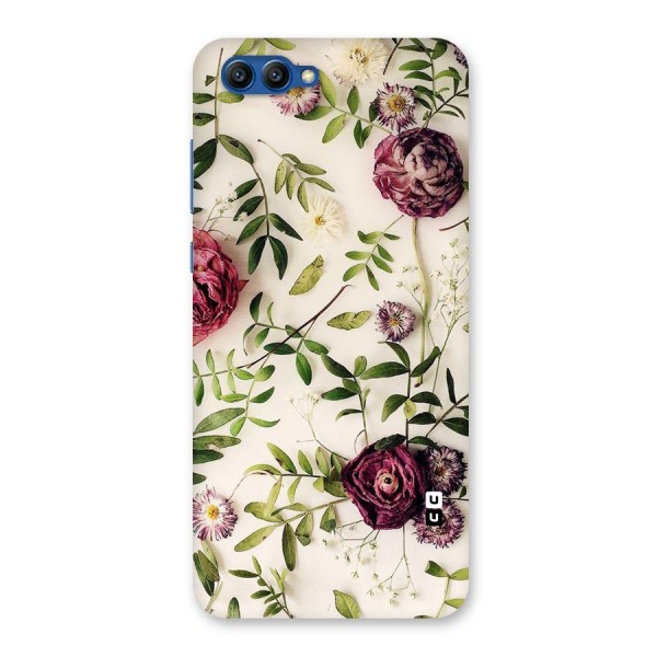 Vintage Rust Floral Back Case for Honor View 10