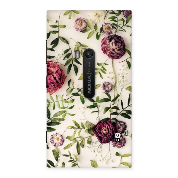 Vintage Rust Floral Back Case for Lumia 920