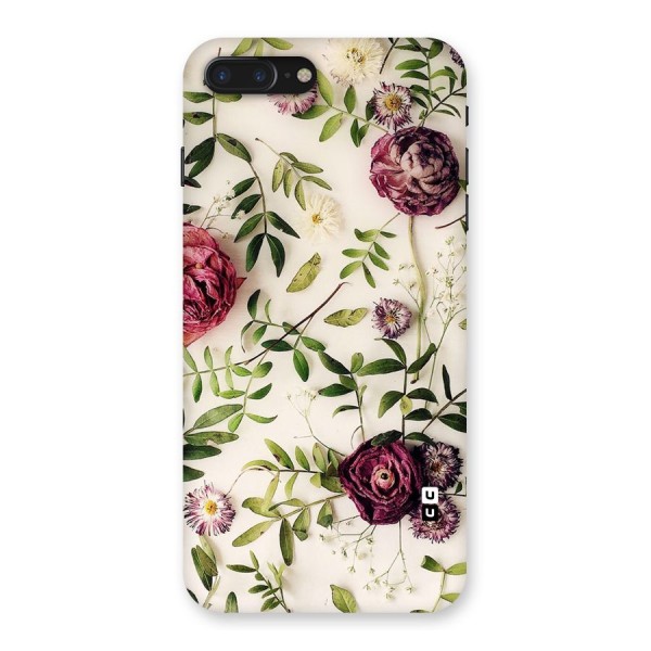 Vintage Rust Floral Back Case for iPhone 7 Plus