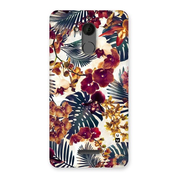 Vintage Rustic Flowers Back Case for Coolpad Note 5