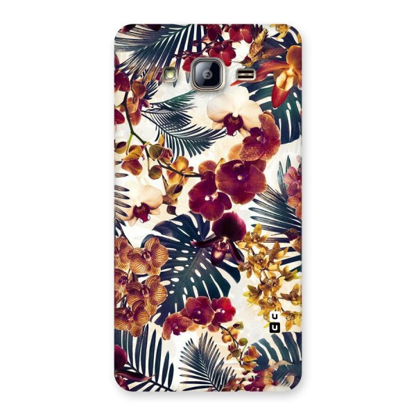 Vintage Rustic Flowers Back Case for Galaxy On5