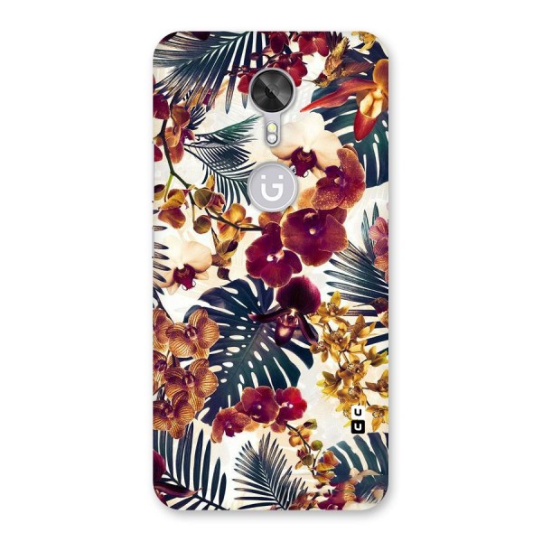 Vintage Rustic Flowers Back Case for Gionee A1