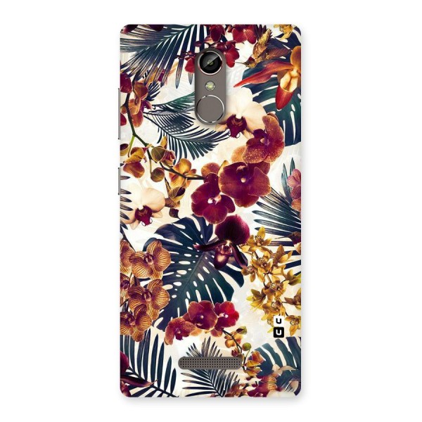 Vintage Rustic Flowers Back Case for Gionee S6s
