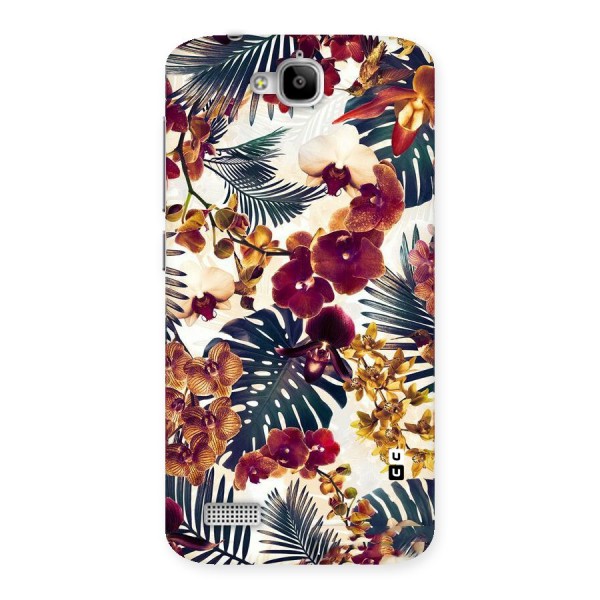 Vintage Rustic Flowers Back Case for Honor Holly