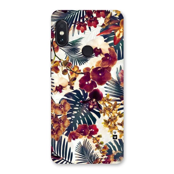 Vintage Rustic Flowers Back Case for Redmi Note 5 Pro