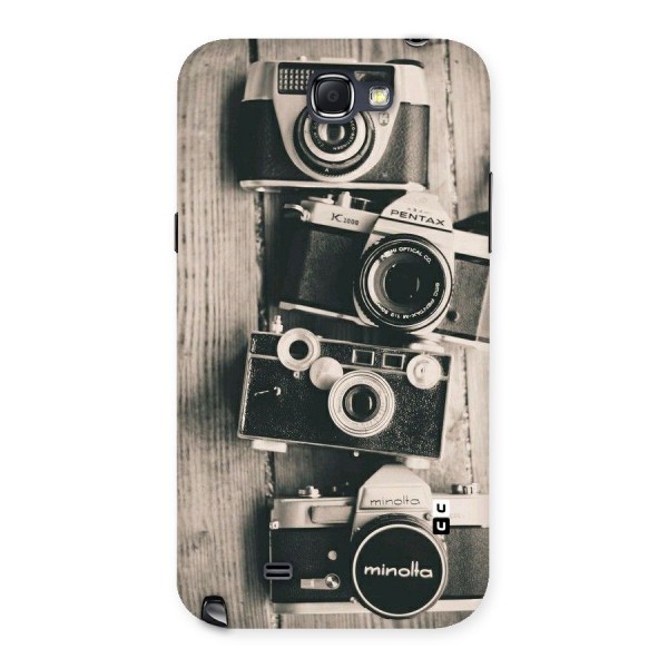 Vintage Style Shutter Back Case for Galaxy Note 2