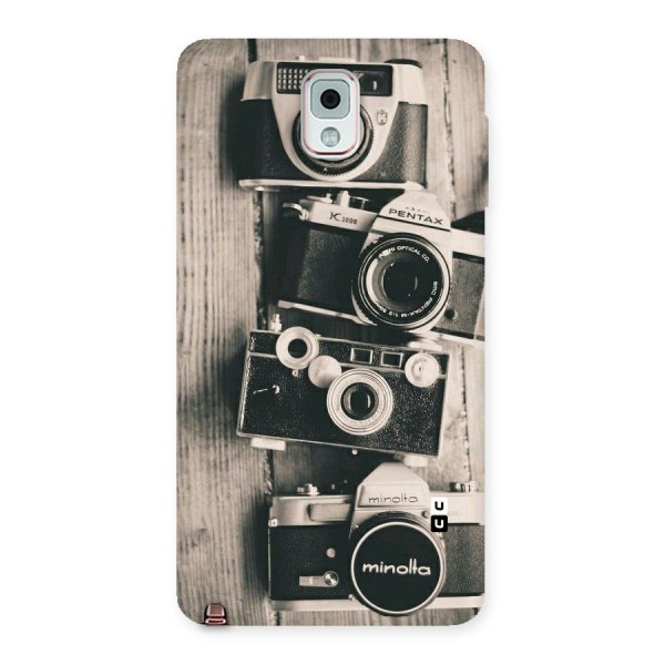 Vintage Style Shutter Back Case for Galaxy Note 3