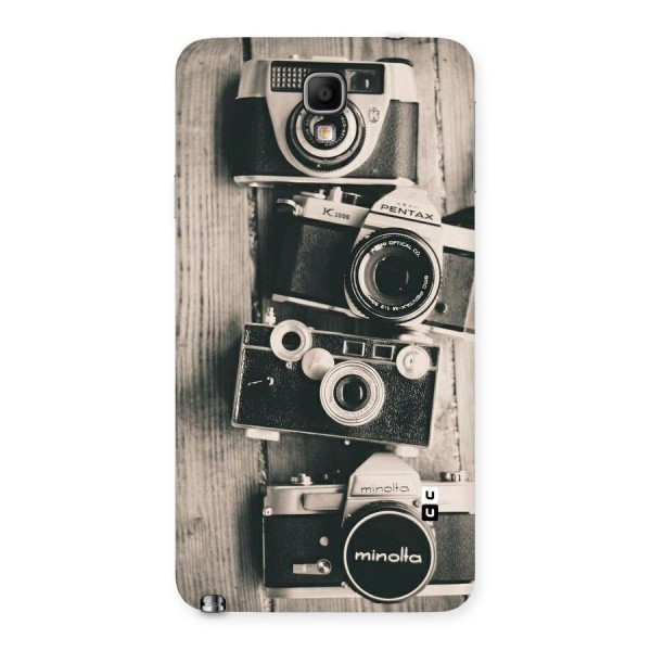 Vintage Style Shutter Back Case for Galaxy Note 3 Neo