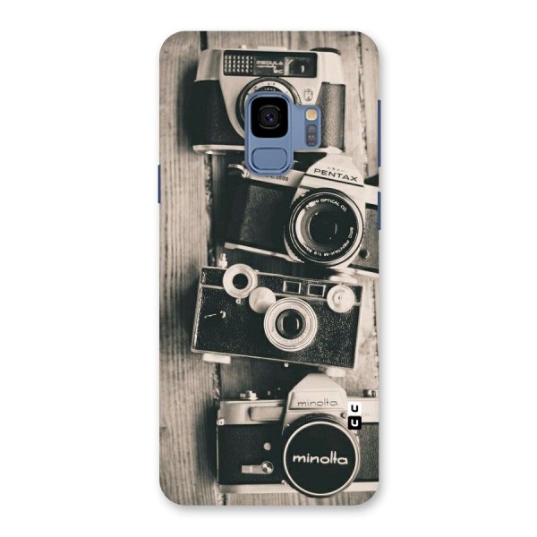 Vintage Style Shutter Back Case for Galaxy S9