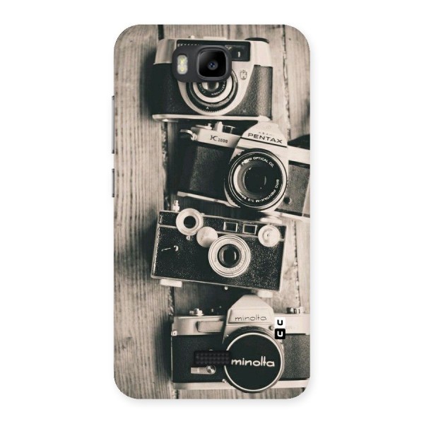Vintage Style Shutter Back Case for Honor Bee
