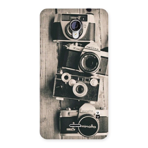 Vintage Style Shutter Back Case for Micromax Unite 2 A106