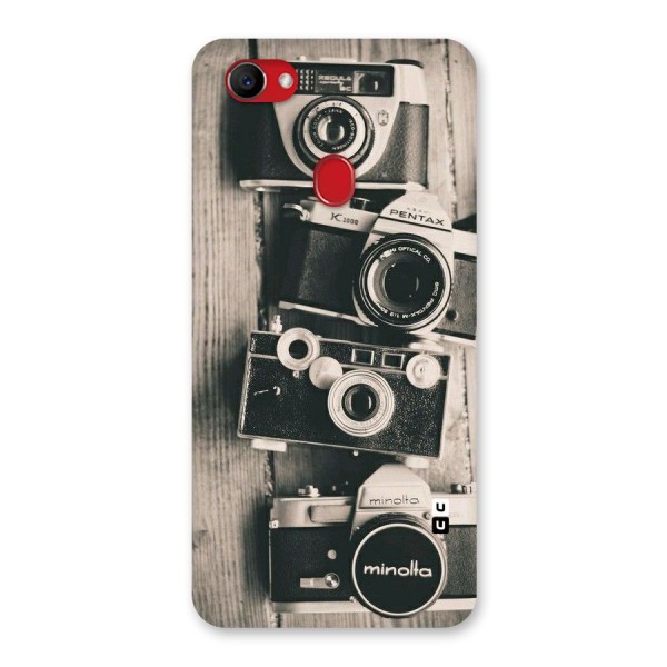 Vintage Style Shutter Back Case for Oppo F7