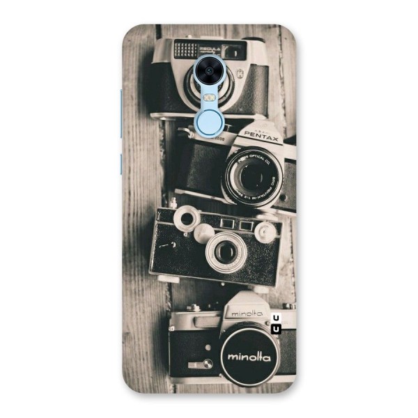 Vintage Style Shutter Back Case for Redmi Note 5
